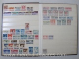 Postage Stamps of Romania, Japan, Fiji, Bahawalpur, Pakistan and more, includes Hinged, Cancelled,