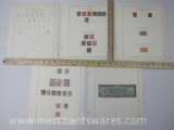 Postage Stamps of Cuba includes 1899 Scott #221-226, Republica De Cuba Cigar Tax Paid Proof and more