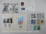 Souvenir Sheets and Stamps includes Philatokyo '81, Mongolia First Day Cover 1976, Civil War