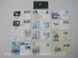 First Day Covers Space and Flight Theme includes 1971 Apollo 14-Tracking Station Berlin, 1969