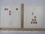 Postage Stamps of Guam includes 1899, 1 and 2 cents, Local Postal Service Dec 1930, 2, 4, 6, 8 and