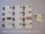 Thirty First Day Covers including Dwight D Eisenhower, Wildlife Conservation 1971, Benjamin