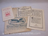 Ephrata PA Ephemera including Milton H Heinicke's History of Ephrata Booklet Four and more, 4 oz