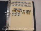 Binder of US Postage Stamps MINT - Postal and Commemorative 1977 to 1982, Scott #'s 1709 to 2007,
