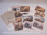 Bicentennial Souvenir Sheets, Three Sets of Four Bicentennial Stamp Panes, 13, 18, 24 and 31 Cent