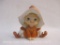 Homco Ceramic Girl Figure, 6 oz