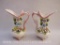 Two Shiah Yih Ceramic Pitcher Vases, 2 lbs 1 oz