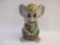 Holland Mold Ceramic Mouse Coin Bank, 1 lb 2 oz
