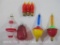 Assorted Christmas Light Bulbs and Ornaments, 5 oz