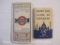 1925 London Bus Routes Pamphlet and 1953 Guide to London with Map, 3 oz