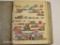 Binder of Vintage Switzerland Postage Stamps, mostly canceled, 2 lbs