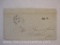 Stampless Cover Black Stamp New Orleans LA to Alton Ill Jul 11 1847