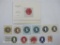Prestamped Envelope Cut Squares includes Scott #U440, U533, U534 and others