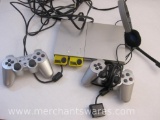 PlayStation2 Game System and Accessories, system has not been tested AS IS, see pictures for