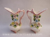 Two Shiah Yih Ceramic Pitcher Vases, 2 lbs 1 oz
