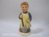 M I Hummel Club Membership Year 1998/99 Garden Treasures Figurine, 727, 1996 Goebel Germany in