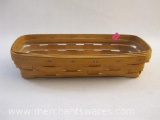 Longaberger Cracker Basket with Liner, 6 oz