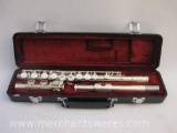 Jupiter Silverplated Flute in Hard Case, 2 lbs 10 oz