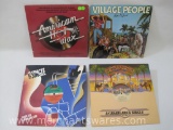 Four Vinyl Records featuring Dr. Hook One Sided Record, Dance in Reverse 12 inch Single, Village