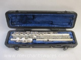 Selmer Silverplated Flute in Hard Case, 2 lbs 13 oz