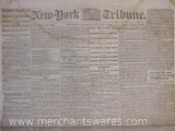 New-York Tribune August 5 1862 Civil War Era Newspaper