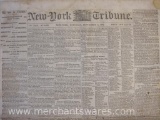 New-York Tribune September 6 1862 Civil War Era Newspaper: The War in Virginia Updates and more