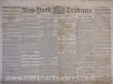 New-York Tribune June 16 1862 Civil War Era Newspaper