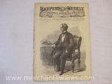 Harper's Weekly A Journal of Civilization No. 442 New York Saturday June 17 1865 Featuring Hon
