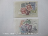 100 Different Postage Stamps of Germany and 100 of Spain