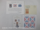 Philatelic Exhibition Souvenir Sheets includes 1997 Pacific 97 International Stamp Exhibition, 1949