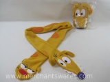Two New Nickelodeon CatDog Scarves by Lootcrate DX Lootwear Exclusive, 2017 Viacom International