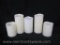 Five Battery Operated Candles, batteries not included, tested and working