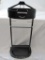 Wooden Butler Stand with Storage Drawers, approx 40 inches tall overall