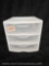 Three Drawer Plastic Storage Box, Small Size ...