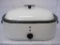 GE General Electric 18 Quart Roaster Oven, Model 169012, Tested and Works, As Is See Photos