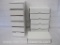 Twelve White Mailer Boxes, approx 8.5 x 5 x 2.5 inches in size