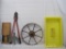 Metal Spoked Wheel, HK Porter Inc. Point Cut Pruner No. 124P and more, in Organizer Tray