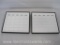 Two Ring Organizer/Display Trays, 30 Slots each with Size Designation 8/8.5-12/12.5