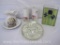 Decorative Pieces includes Lego Heart Shaped Cylinder Vases, Bicentennial Pitcher and Saucer and