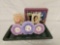 The Country Garden Collection Green Stoneware Tray with Accents Resin Lily Frame and more