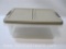 Hefty Storage Solutions Snap Top Clear 15 quart Storage Container