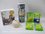 Household Items Includes La-Z-Boy Total Care Kit, Bambooee Sweeps, Scotch-Brite Dobie Cleaning Pads