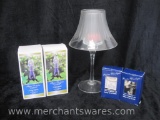 Yankee Candle Cut Glass Tealight Holder with Glass Flame Guards and More