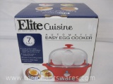 Elite Cuisine Automatic Easy Egg Cooker, by Maxi-Matic, New in Box