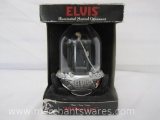 Elvis Illuminated Musical Ornament plays 