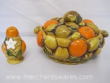 Inarco Orange Spice Casserole Dish and Shaker