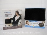 Therapedic Warm-Me-Up Heated Pocket Wrap with Spamassage Foot Massager