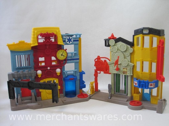 Imaginext Rescue Center Fisher-Price Imaginext Rescue City Center Fire Station and Rescue City ...