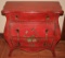 Red Bombay Chest