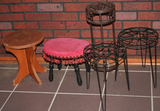 Misc. Plant Stands and Stools